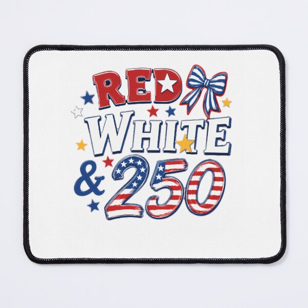 Item preview, Red White & 250 USA 250th Anniversary Patriotic American designed and sold by HumansStuck12.