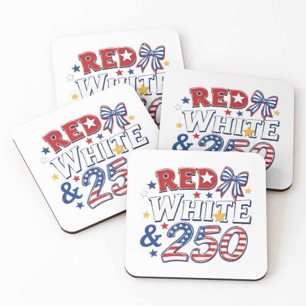 Item preview, Red White & 250 USA 250th Anniversary Patriotic American designed and sold by HumansStuck12.