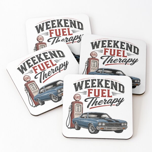 Item preview, Weekend Fuel Therapy – Classic Car Enthusiast T-Shirt designed and sold by Danny's Tees.