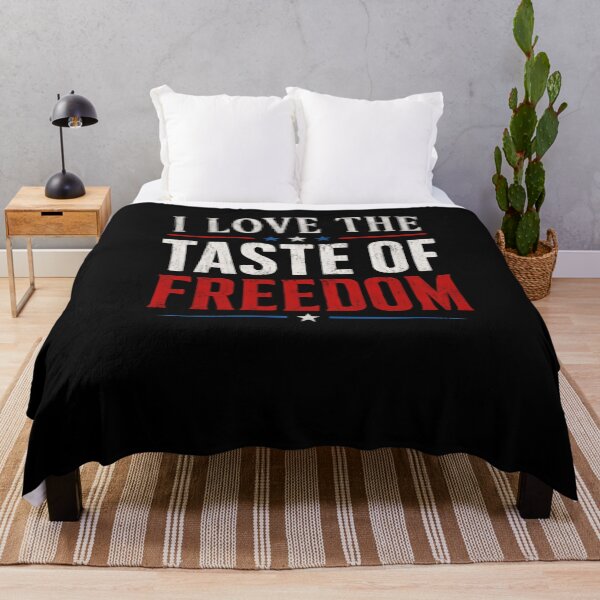Item preview, I Love The Taste Of Freedom American Patriot designed and sold by RetroMini2026.