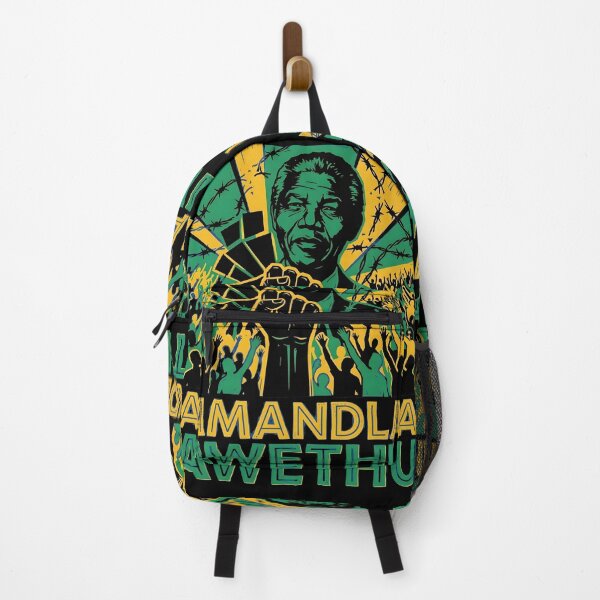 Item preview, Nelson Mandela Amandla Awethu Protest Propaganda Art designed and sold by EKHOAISTORE.