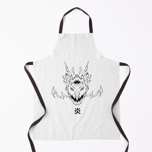 Item preview, Fiery dragon crest with the flame kanji symbol designed and sold by Deviantfant.