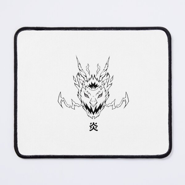 Item preview, Fiery dragon crest with the flame kanji symbol designed and sold by Deviantfant.
