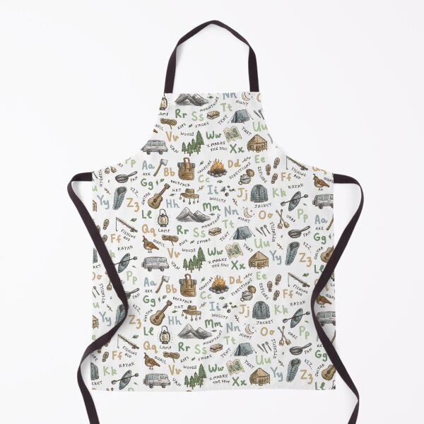 Item preview, Camping Alphabet designed and sold by Those Pencil Shavings.