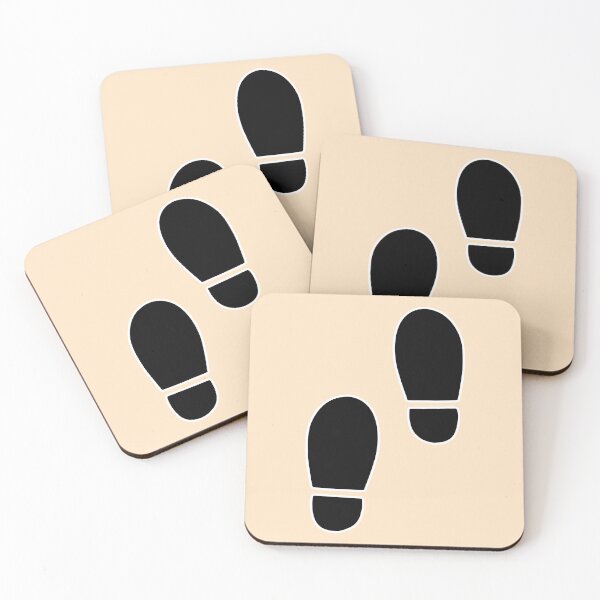 Item preview, Simple Footprint Line Art Shoe Sole Outline Minimalist Graphic designed and sold by ubborn.