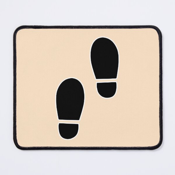 Item preview, Simple Footprint Line Art Shoe Sole Outline Minimalist Graphic designed and sold by ubborn.