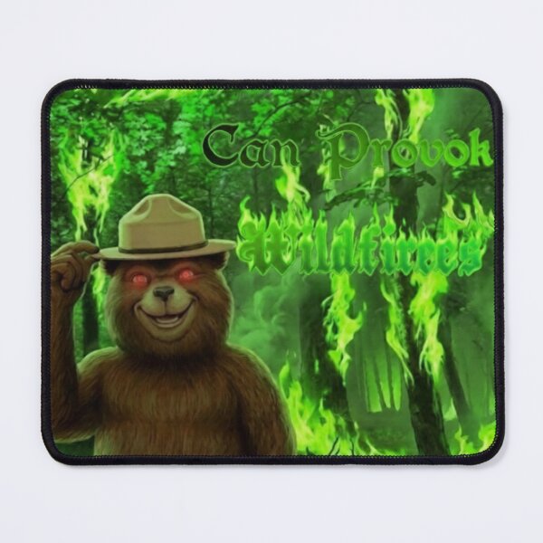 Item preview, Only You Can Provoke Wildfires | Green Inferno  designed and sold by Raptilyan Creations | Apparel & Stickers.