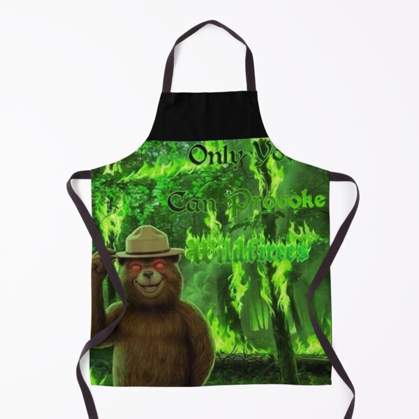 Item preview, Only You Can Provoke Wildfires | Green Inferno designed and sold by Raptilyan Creations | Apparel & Stickers.