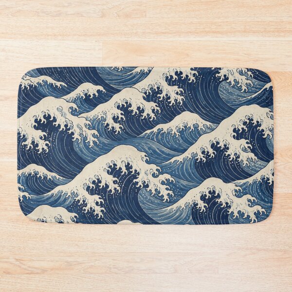 Item preview, Great Wave Japanese Ocean Pattern designed and sold by Owcomm.