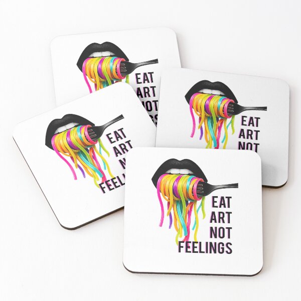 Item preview, Eat Art Not Feelings - Funny Artist Gift designed and sold by GraphicComet.