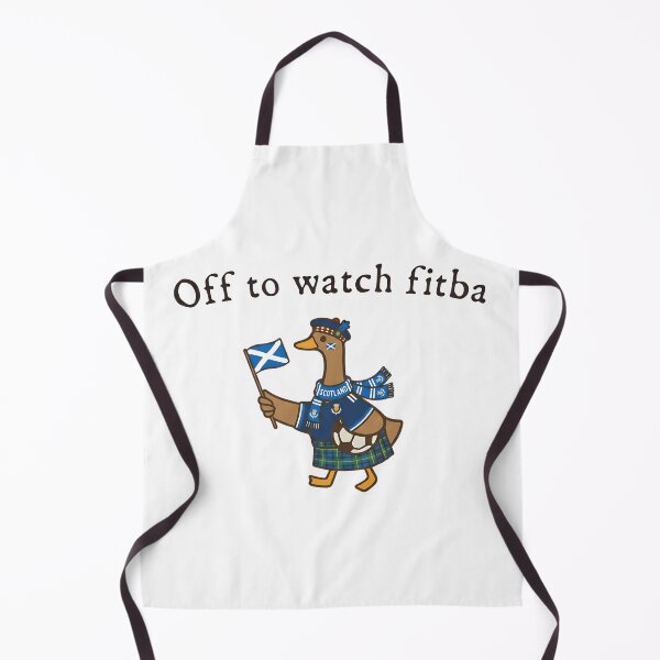 Item preview, Off To Watch Fitba Funny Scotland Football Goose Classic T-Shirt designed and sold by MentalPanic.