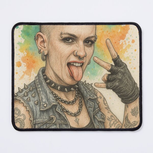 Item preview, Red Punk Rebel designed and sold by SoignierBeckett.
