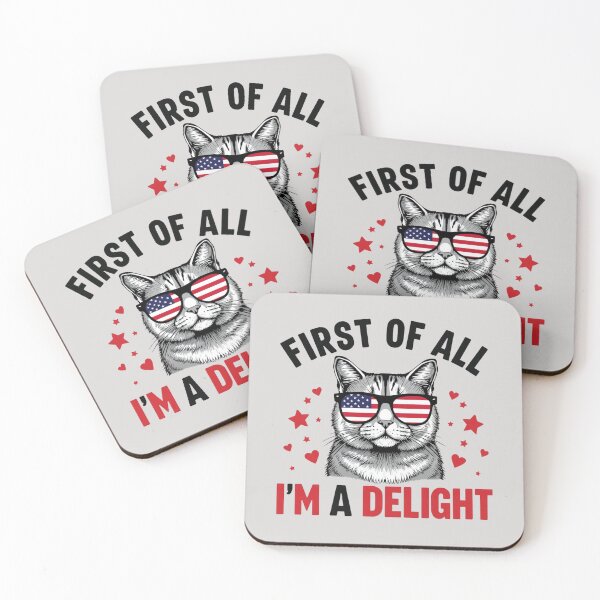 Item preview, PATRIOTIC FUNNY CAT designed and sold by BKDIGITALSHOP.