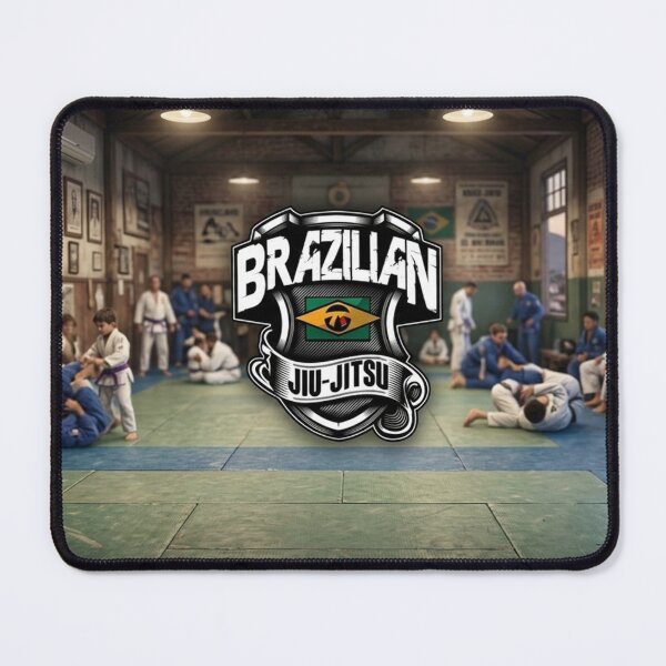 Item preview, Roots of the Mat: Traditional BJJ Dojo designed and sold by Fei Long Design Hub.
