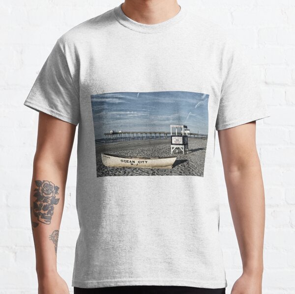 The Beach At Ocean City, NJ Classic T-Shirt