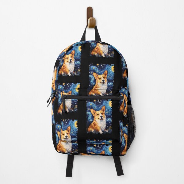 Item preview, Funny Fawn Corgi Starry Night Illustration Mom Dad Kids designed and sold by rafaeltto.