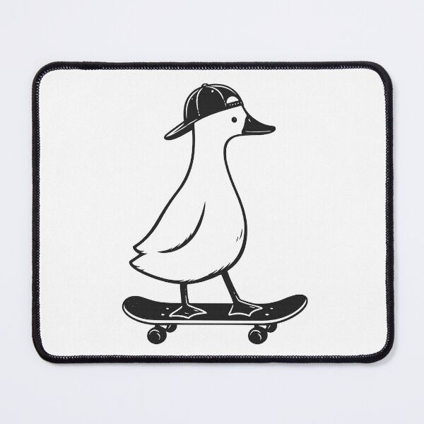 Item preview, Cool Skateboarding Duck designed and sold by afr-saad.