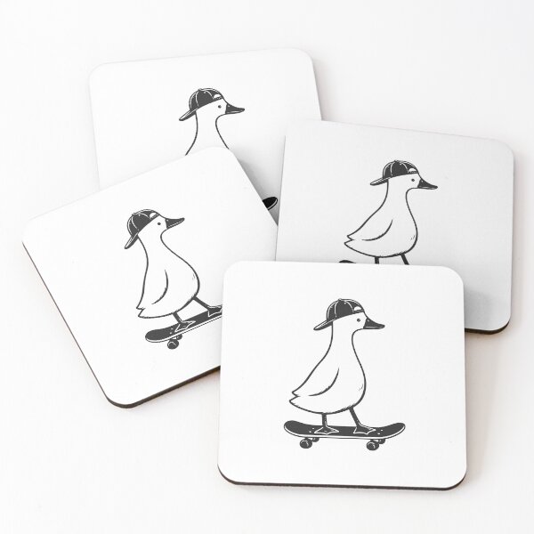 Artikelvorschau, Coole Skateboard-Ente entworfen und verkauft von afr-saad.