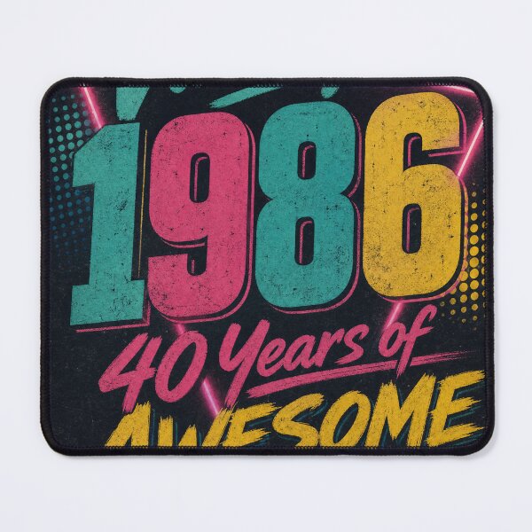 Item preview, Vintage 1986 40th Birthday Retro Neon – Limited Edition Since 1986 designed and sold by Jandedan.