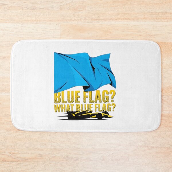 Item preview, Blue Flag Ignorer - Sim Racing Humor designed and sold by GarageGraphics.