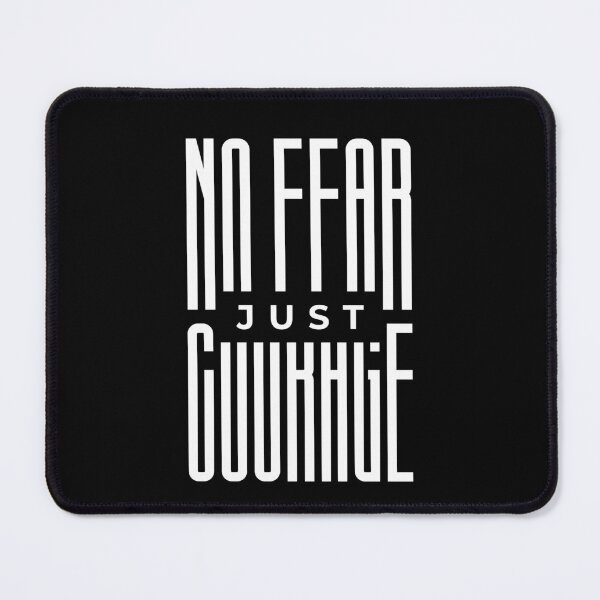 Item preview, No Fear Just Courage designed and sold by THE_OPULENCE.