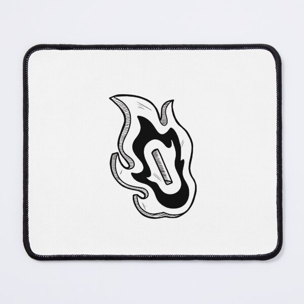 Item preview, Flame Hashira traditional tsuba handguard silhouette designed and sold by Deviantfant.