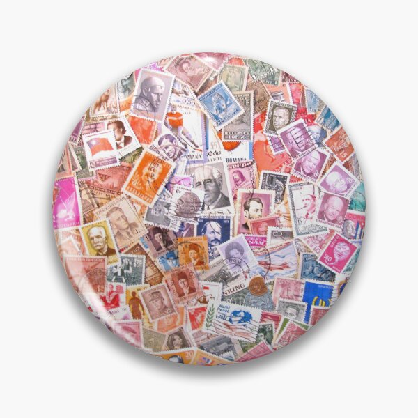 Item preview, Tons Of Postage Stamps designed and sold by collageDP.