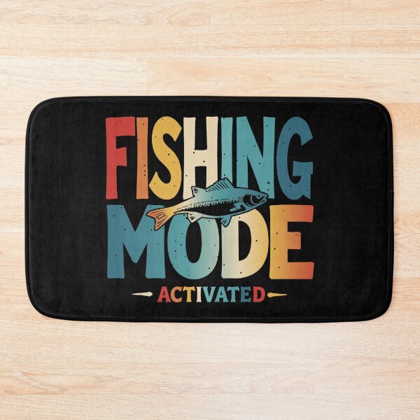 Item preview, Fishing Mode Activated Vintage Fisherman Fish Graphic designed and sold by AmineHammadi99.