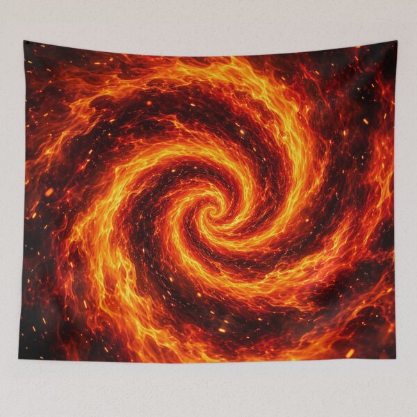 Item preview, Fiery Vortex Swirl designed and sold by Owcomm.