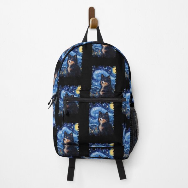 Item preview, Funny Finnish Lapphund Starry Night Illustration Mom Dad Kids designed and sold by rafaeltto.