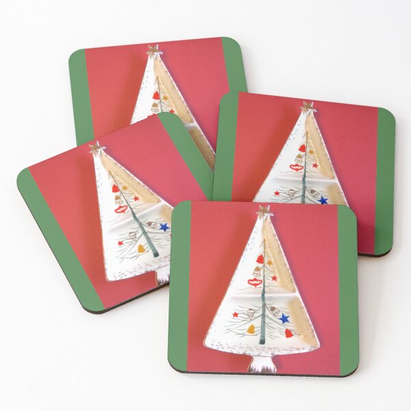 Item preview, Retro Christmas Tree Dish designed and sold by collageDP.