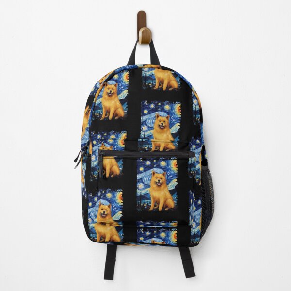 Item preview, Funny Finnish Spitz Starry Night Illustration Mom Dad Kids designed and sold by rafaeltto.