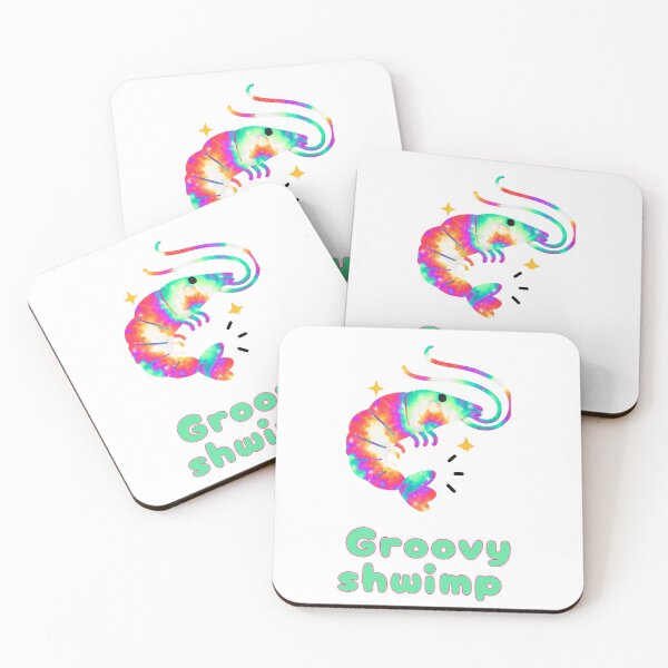 Item preview, Groovy Shwimp (transparent) designed and sold by Shrimps N Stuff.