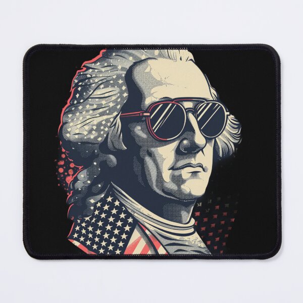 Item preview, Too Cool For British Rule George Washington 4th of July Meme T-Shirt designed and sold by FizjoHed.