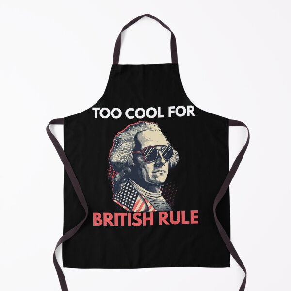 Item preview, Too Cool For British Rule George Washington 4th of July Meme T-Shirt designed and sold by FizjoHed.