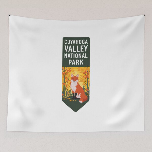 Item preview, Cuyahoga Valley National Park Ohio Fox Wildlife Nature Lover designed and sold by Simsimah26Parks.