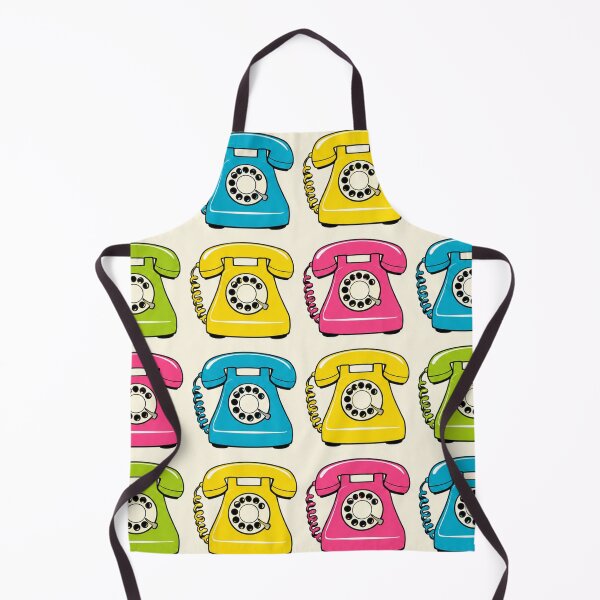 Item preview, Retro Colorful Rotary Telephone Pattern designed and sold by Owcomm.