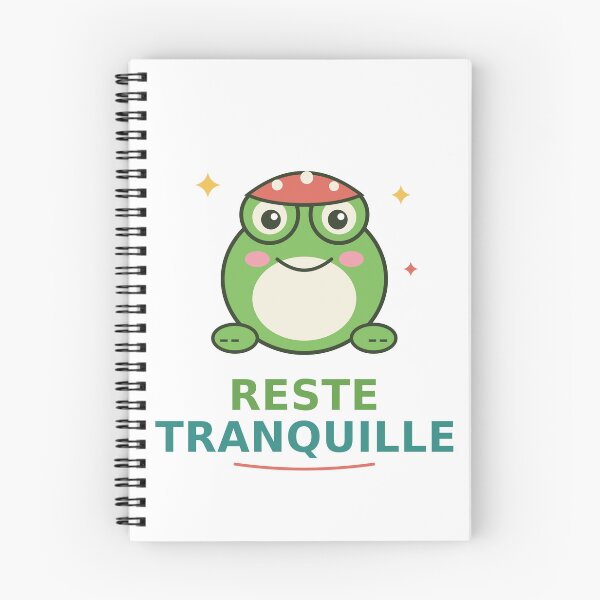 Aperçu de l'œuvre Grenouille Zen Lunettes – Reste Tranquille créée et vendue par ztouche.