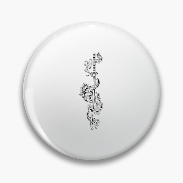 Item preview, Love breathing whip-like nichirin sword looping gracefully designed and sold by Deviantfant.