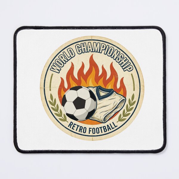 Item preview, Retro Football Championship Badge Sticker | Vintage Soccer Emblem Design designed and sold by Pandey14.
