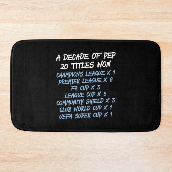Item preview, A Decade of Pep Guardiola designed and sold by abihooper.