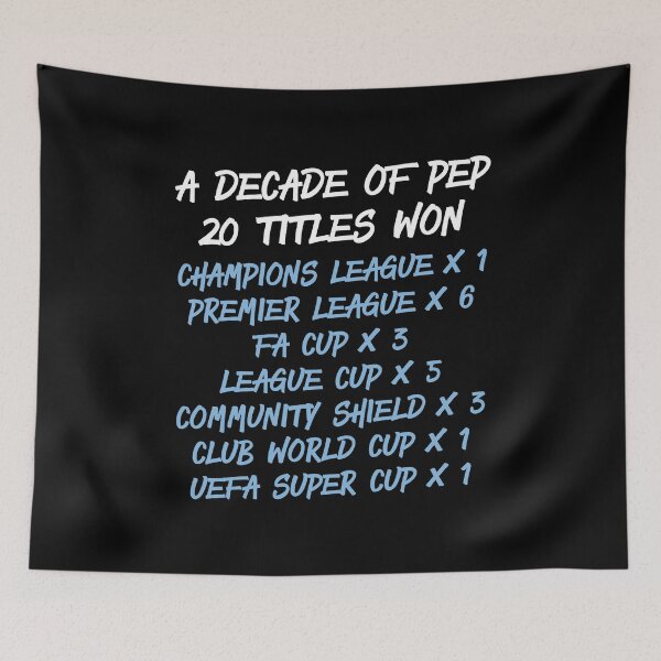 Item preview, A Decade of Pep Guardiola designed and sold by abihooper.