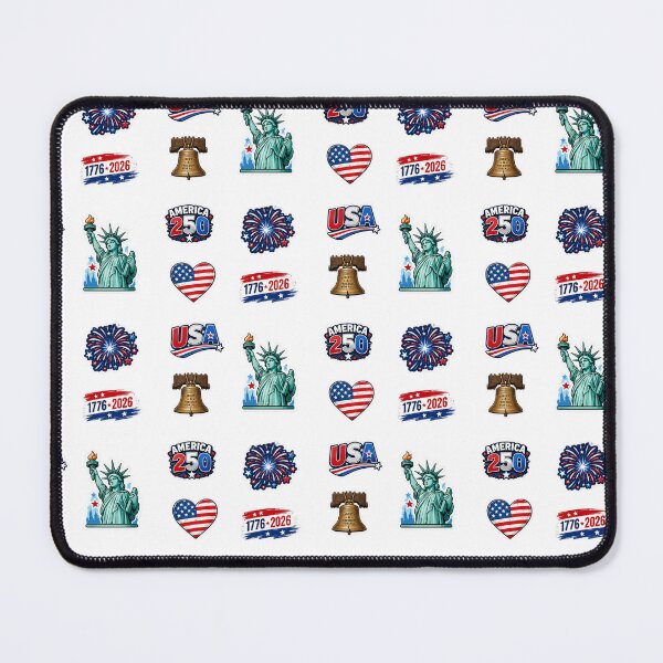 Item preview, America 250 Patriotic Sticker Set – USA 1776–2026 Celebration designed and sold by Ewa Miller.