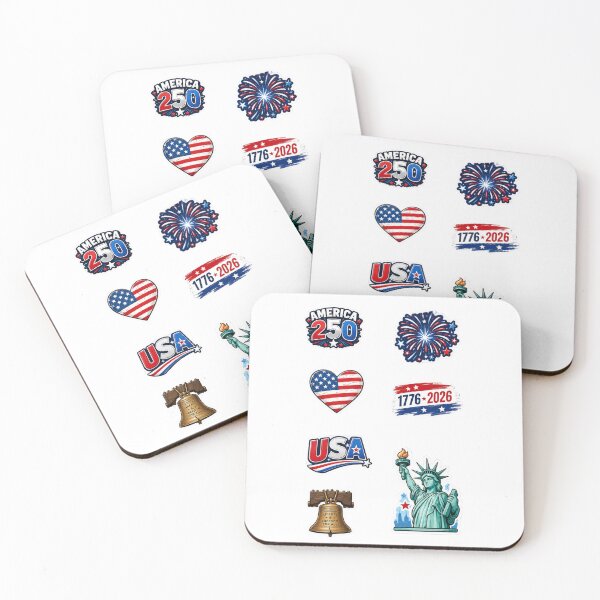 Item preview, America 250 Patriotic Sticker Set – USA 1776–2026 Celebration designed and sold by Ewa Miller.