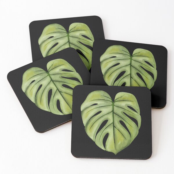 Item preview, Watercolor Monstera Deliciosa Tropical Leaf Art designed and sold by ArtTinulyaOk.