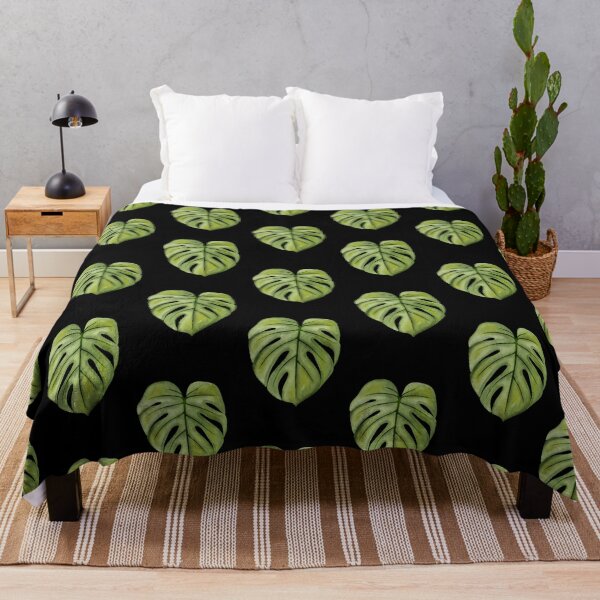 Item preview, Watercolor Monstera Deliciosa Tropical Leaf Art designed and sold by ArtTinulyaOk.