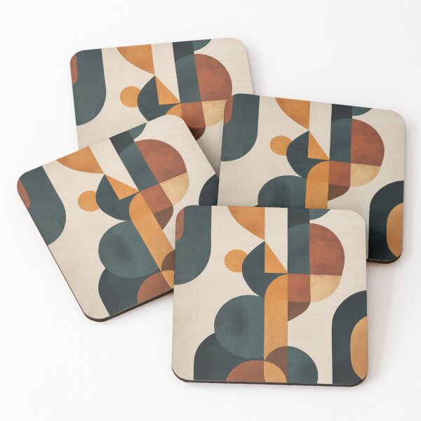 Item preview, Bauhaus Style Modular Relief Structure Painting designed and sold by EnmarcArt.