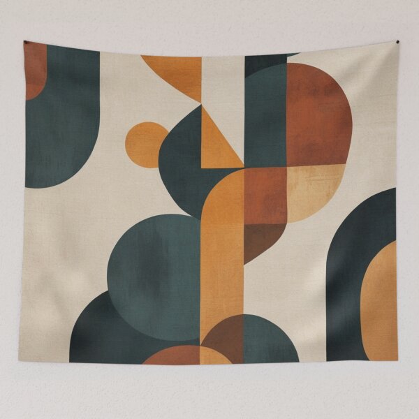Item preview, Bauhaus Style Modular Relief Structure Painting designed and sold by EnmarcArt.