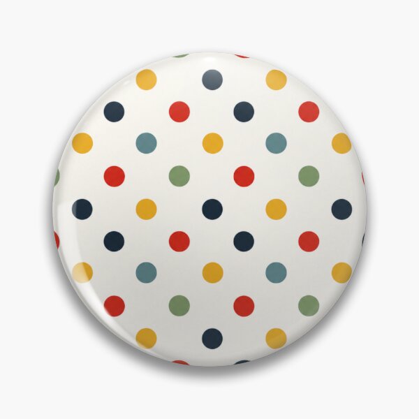 Item preview, Retro Rainbow Polka Dot Pattern, Colorful Mid Century Modern Dots, Fun Minimalist Seamless Pattern, Playful Geometric Design designed and sold by KishShop.