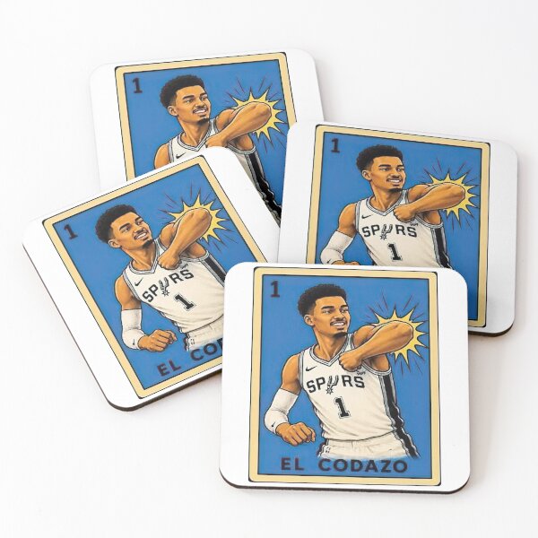 Item preview, Victor Wembanyama San Antonio El Codazo Basketball Game Day designed and sold by AmerieAbi.